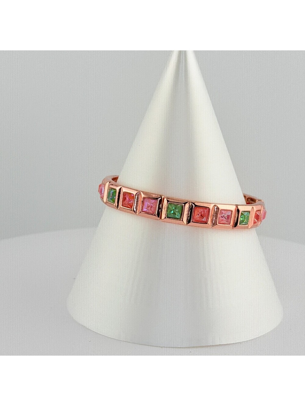 Bomb Party Single Stack Bracelet - on Rose Gold #25